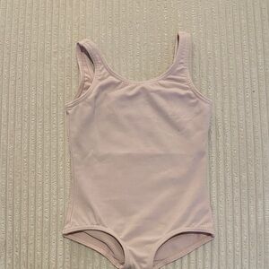 Basic Tank Leotard Blush Pink Size Toddler